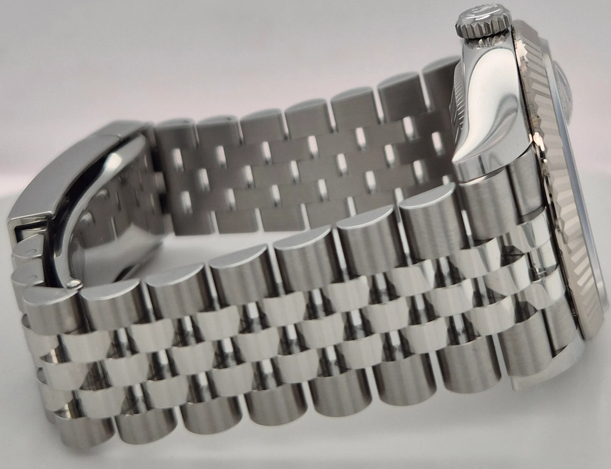 Rolex Datejust 36 Blue Motif 'Sticks' Dial Fluted Jubilee 126234 | 2023 | 36mm - Image 3