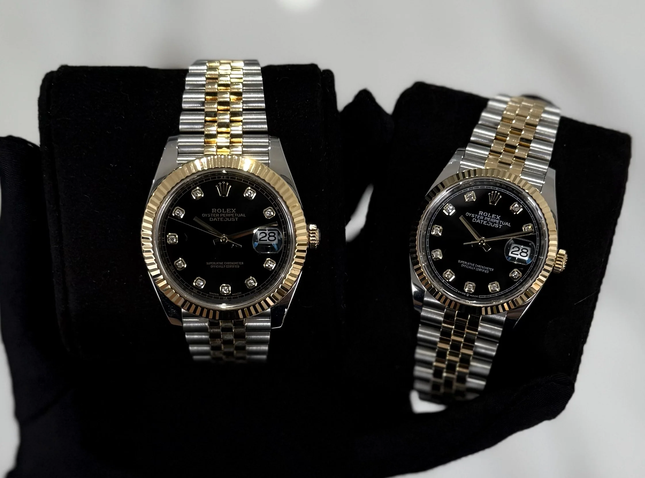 Rolex Datejust 41 Two Tone Black Diamond Dial Jubilee 126333 | 2025 | 41mm - Image 7